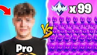 1 Pro Player vs 99 UNREAL Vince la Partita su Fortnite