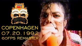 Michael Jackson - Beat It  Dangerous Tour in Copenhagen 60fps Remaster 07.20.92