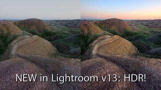 Lightroom now supports true HDR display