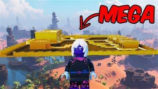 My MEGA SKY VILLAGE in LEGO FORTNITE