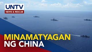 Chinese vessels namataan sa WPS kasabay ng joint military exercise ng PH AUS Japan at New Zealand