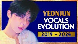 YEONJUN TXT - VOCALS EVOLUTION 2019 - 2024