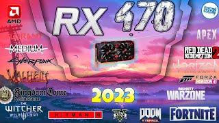 AMD RX 470 4GB in 30 GAMES         2023