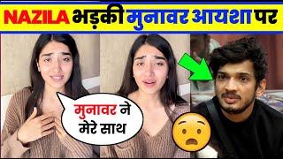 Nazila Angry on Munawar Faruqui and Ayesha Khan। Nazila Instagram video । Nazila on Instagram video