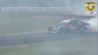 Maxi Grimm  - BMW E46 S65B40 Supercharged drifting at Drift Kings Series 2024 round 2 France 