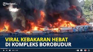 Viral Kebakaran Hebat di Kompleks Borobudur Manokwari Papua Barat