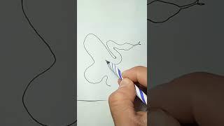 ONE LINE ART #shorts #shortvideo #art #funny #youtubeshorts #short #shortsfeed #song #viralshorts