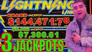 Winning JACKPOTS On High Limit Lightning Link Slot