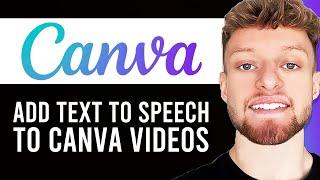 How To Add Text To Speech To Canva Videos Free & Simple