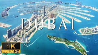 FLYING OVER DUBAI 4K UHD - Soft Piano Music With Wonderful Natural Landscapes To Calm Your Mind