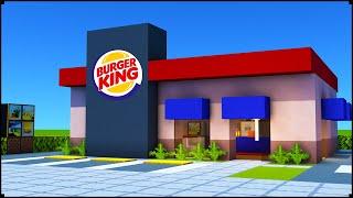 Minecraft Tutorial How To Make A Modern Burger King