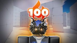 How to get a 100 STREAK in ROBLOX RIVALS..