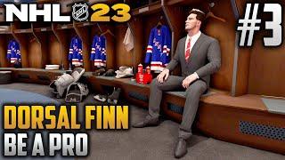 NHL 23 Be a Pro  Dorsal Finn Goalie  EP3  WE HAVE ARRIVED IN THE BIG APPLE PRESEASON DEBUT