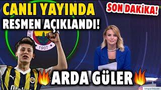 Son Dakika Canlı Yayında Resmen Açıklandı ARDA GÜLERF.Bahçeden Yılın Bombası