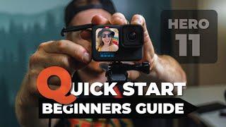 GoPro Hero 11 BLACK Tutorial How to Get Started & Settings