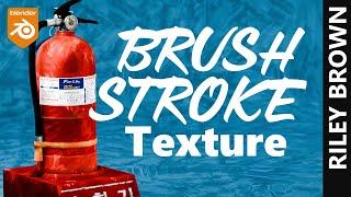 Make Any Texture Stylized Paint Strokes in Blender Addon Showcase