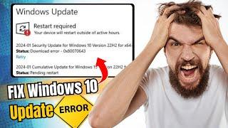 Reset Windows Update components on Windows 10 using CMD Fix Windows Update Errors 2024