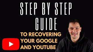 Hacked and Hijacked How to recover Google account and YouTube channel? Step-by-step guide