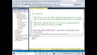 2.SQL QUERY - HOW TO FIND THE NTH HIGHEST SALARY IN A TABLE .