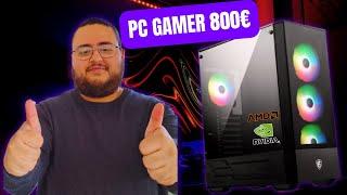 LA MEILLEURE CONFIG PC GAMER à 800€ MAI 2024