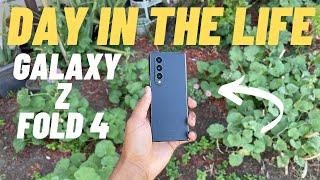 Galaxy Z Fold 4 - Real Day In The Life Review Camera & Battery Test