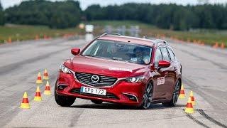 Mazda 6 Wagon 2015 moose test Good result