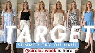 Target Circle Week 2024  30% OFF DRESSES TOPS AND TEES  Target Summer Try On Haul 2024