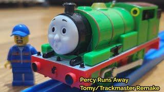 Percy Runs Away UK - TomyTrackmaster Remake