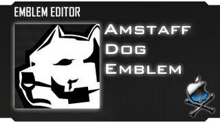 Black Ops 2 - Amstaff Dog Emblem Tutorial