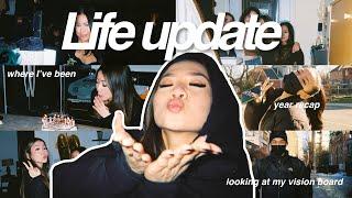 RECAP MY VISION BOARD WITH ME what ive accomplished from my 2022 goals + life update  Colleen Ho