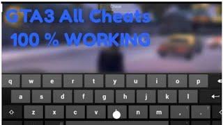 How to use cheat codes in GTA3  in Android for free  All Cheats of GTA 3 for Android