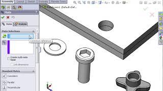 06 Assemblies   11 Multiple Mate Mode