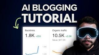 Complete AI BLOGGING Tutorial In 2024 Rank #1 On Google