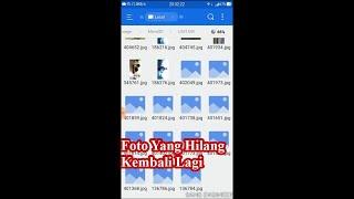 CARA MENGEMBALIKAN FOTO YANG HILANG  FILE NYA MASUK KE  LOST DIR #ANDROID17