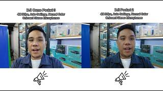 DJI Osmo Pocket 3 vs DJI Pocket 2 4K Video Comparison
