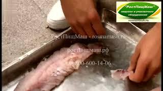 Обзор нарезки филе рыбы и мяса на Слайсере XZ от РостПищМаш