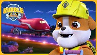 Rubble and Crew build an Airplane Runway ️  Rubble and Crew  Cartoons for Kids