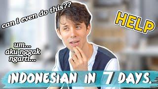 Can You Learn To Speak Indonesian in 7 DAYS? 