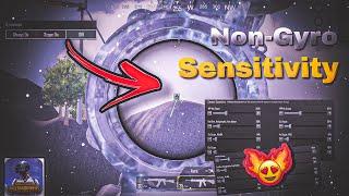 Best Sensitivity For Non-Gyro Player  For All Devices  Code Update PUBG MOBILE