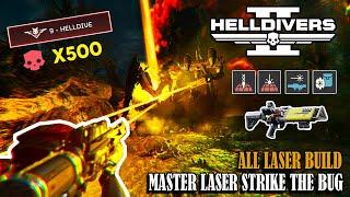 Helldivers 2 - LASER MASTERY All Loadout Laser Type Helldive Difficulty terminid mission