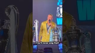 Erling Haaland Sings About The Champions League  #shorts