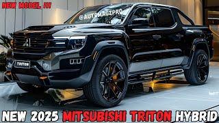 New Design 2025 Mitsubishi Triton Revealed  Whats New?