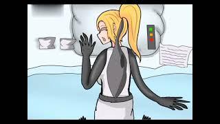 female skinsuit in animation