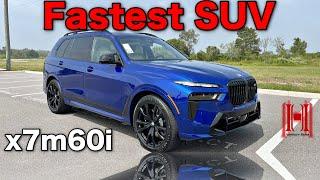 2024 BMW X7 M60i Is it the Fastest SUV? Full Specs Test Drive and Review