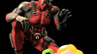 SFM Deadpool meets Flowey.