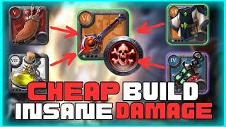 How To Play CHEAP CURSE Build Only DAMAGE +10M PROFIT Commentary Albion Online Cursed Staff PvP