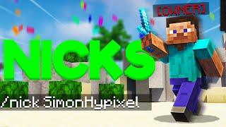 Using YOUR Custom Nick Ideas in Minecraft Bedwars