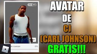  AVATAR de CJ CARL JOHNSON de GTA SA GRATIS en ROBLOX 