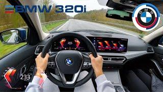 BMW 320i G21 LCI 184HP TOP SPEED AUTOBAHN POV DRIVE ️