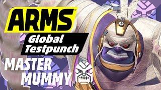 ARMS Global Test Punch - Master Mummy Gameplay